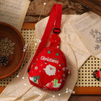 Aussie Christmas Sling Bag Set – Red & Green Santa-Themed, Adjustable & Festive for Gifting & Styling