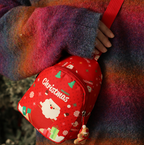 Aussie Christmas Sling Bag Set – Red & Green Santa-Themed, Adjustable & Festive for Gifting & Styling