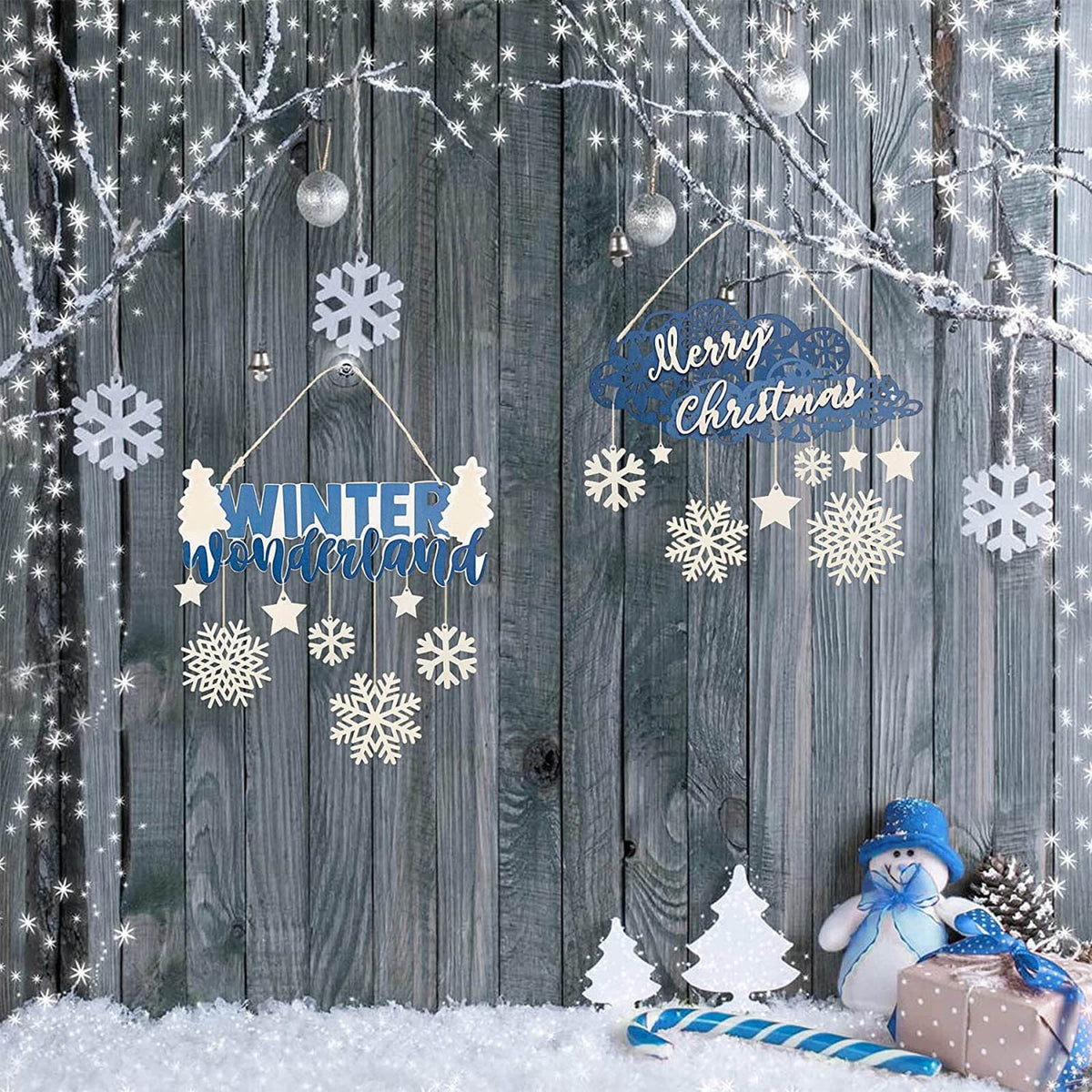 12Pcs Christmas Balls Ornaments, Christmas Shatterproof Ball with Strings - Christmas Decorations for Xmas Tree, Holiday, Wedding, Party, Christmas Gifts multicolor