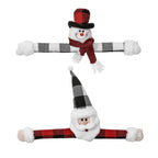 2pcs Curtain Buckle Plush Doll Christmas Curtains Christmas Dolls Decorations Christmas Gnomes Decorations for Home