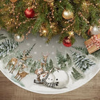 Christmas Tree Mat 36 Inch, Winter Season Christmas Tree Decoration