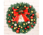 30cm Christmas Wreath with Lights, Christmas Decorations, Artificial Christmas Garland