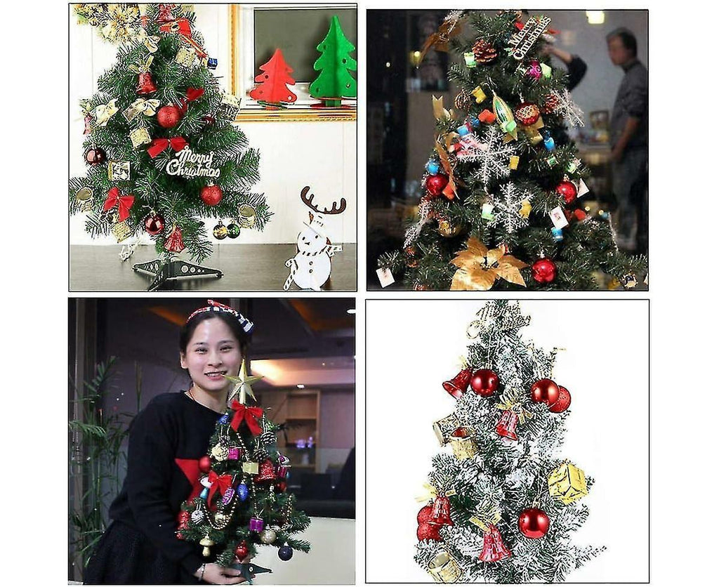 32 Christmas Tree Decoration Balls Christmas Tree Decoration Gift Box Christmas Tambourine Letter
