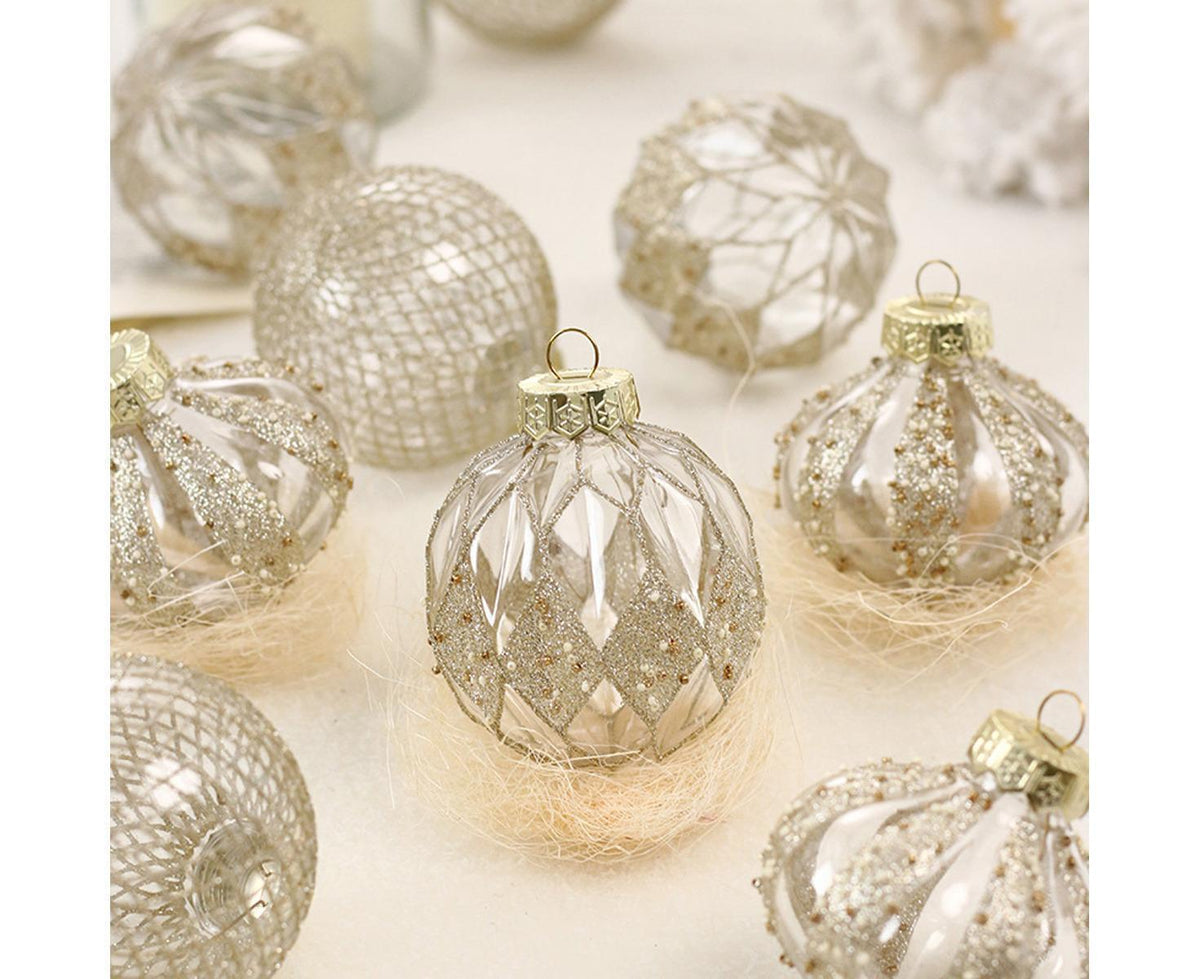 9Pcs Christmas Ball Ornaments Shatterproof Colorful Transparent Plastic Christmas Tree DecorationHanging Ornaments for Xmas Party,Wedding,Holiday