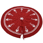 Christmas Tree Skirt Soft Reusable Christmas Tree Carpet Mat Christmas Tree Bottom Decoration