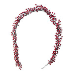 Norfolk Pine Garland Indoor Christmas Decorations Berry Beaded Garland Red Simulated Christmas Climber European And Americaneshome Decoration Red Berry Soft Decoration Christmas Tree Garland