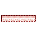 Style-4 New Year & Christmas Table Runner(33 x 180 CM) - Festive Linen Tablecloth, Digital Print Christmas Decor